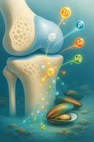 Marine minerals in their natural, highly absorbable form supporting bone and joint health